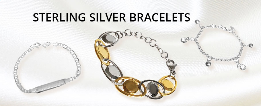 Sterling Silver Bracelets Wholesale
