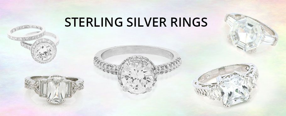 sterling silver rigns