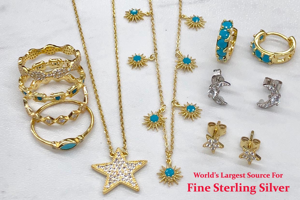 Wholesale Sterling Silver Jewelry, 925 Silver Jewelry New York
